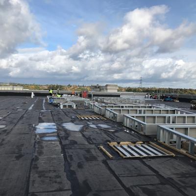 Hot Melt Roof Covering And Rooflights To Teaching Block 09102020